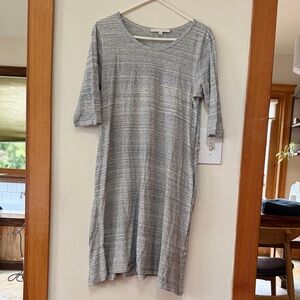 Erica Tanov cotton Stripe Women’s Knit Dress